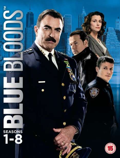 Blue Bloods Season 1-8 (UK Import), 48 DVDs