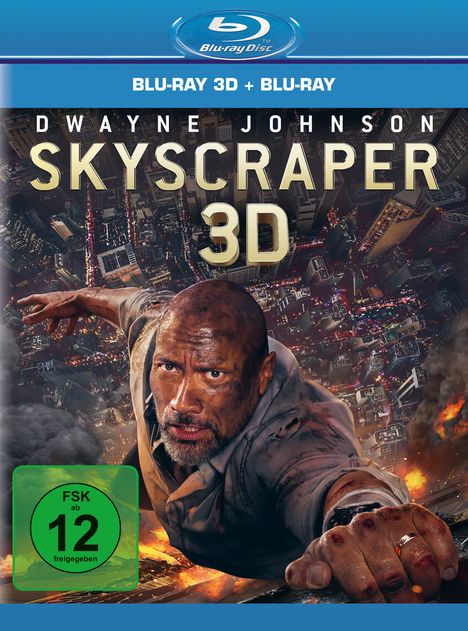 Skyscraper (3D &amp; 2D Blu-ray), 2 Blu-ray Discs