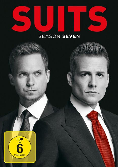 Suits Season 7, 4 DVDs