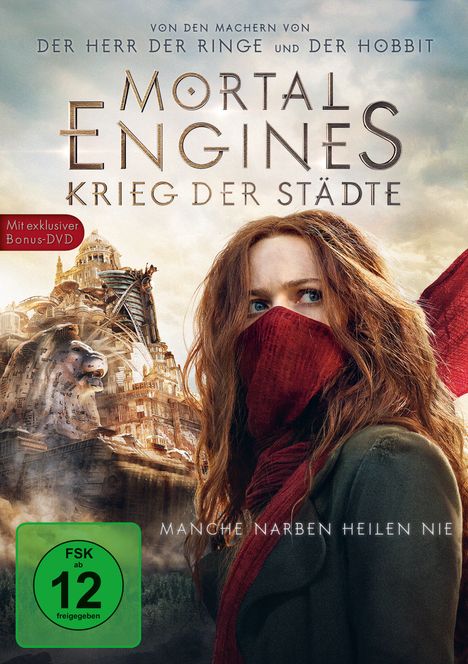 Mortal Engines: Krieg der Städte, 2 DVDs