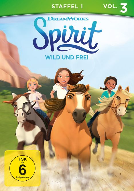 Spirit - Wild und Frei Staffel 1 Vol. 3, DVD