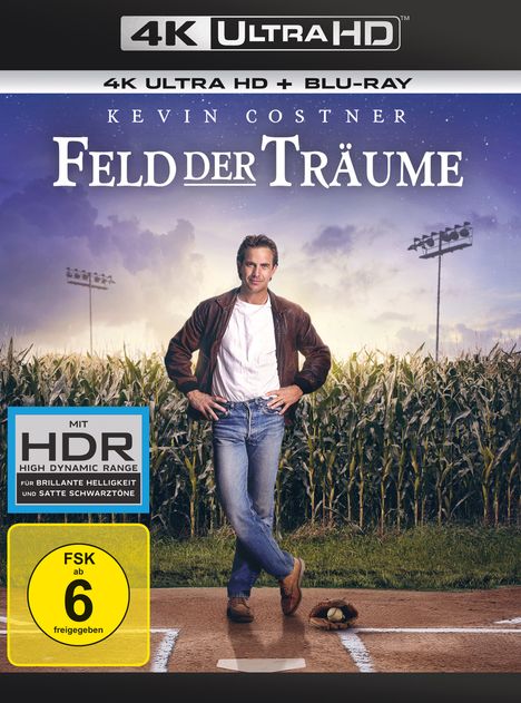 Feld der Träume (Ultra HD Blu-ray &amp; Blu-ray), 1 Ultra HD Blu-ray und 1 Blu-ray Disc