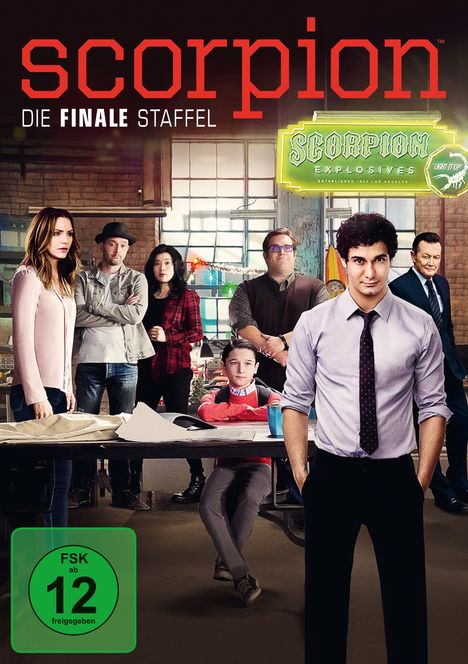 Scorpion Staffel 4 (finale Staffel), 6 DVDs