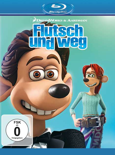 Flutsch und weg (Blu-ray), Blu-ray Disc