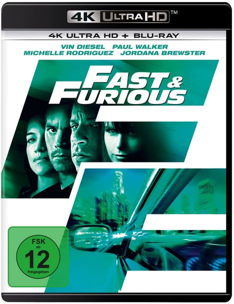 Fast &amp; Furious - Neues Modell. Originalteile (Ultra HD Blu-ray &amp; Blu-ray), 1 Ultra HD Blu-ray und 1 Blu-ray Disc