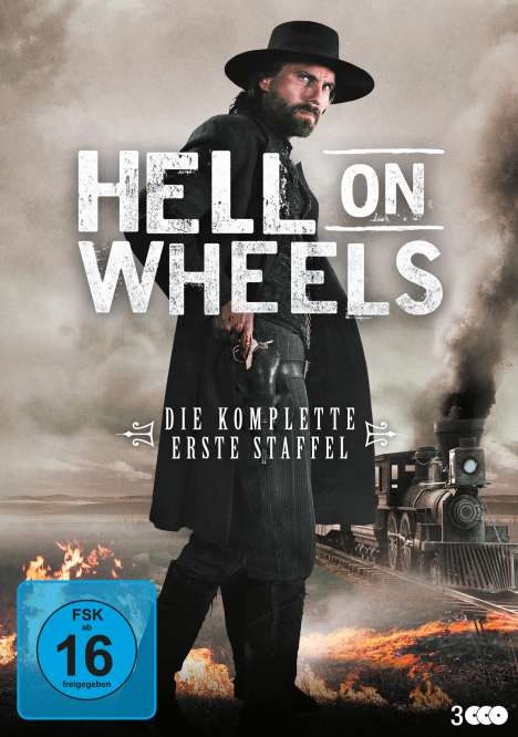 Hell on Wheels Staffel 1, 3 DVDs