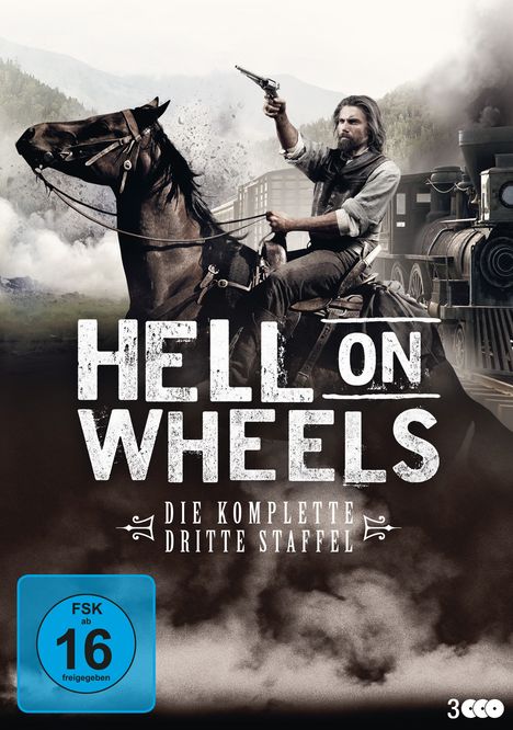 Hell on Wheels Staffel 3, 3 DVDs