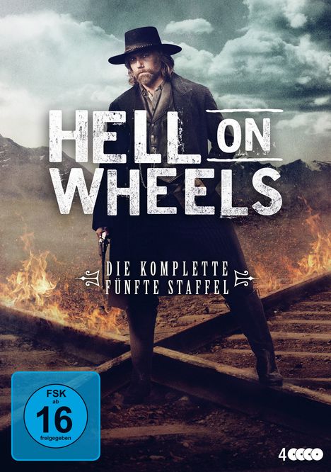 Hell on Wheels Staffel 5 (finale Staffel), 4 DVDs