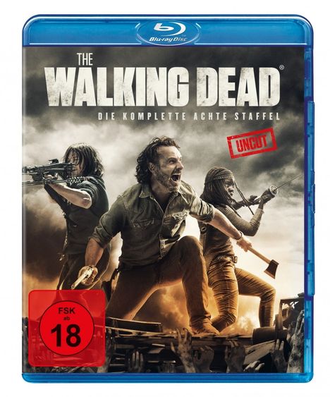 The Walking Dead Staffel 8 (Blu-ray), 6 Blu-ray Discs