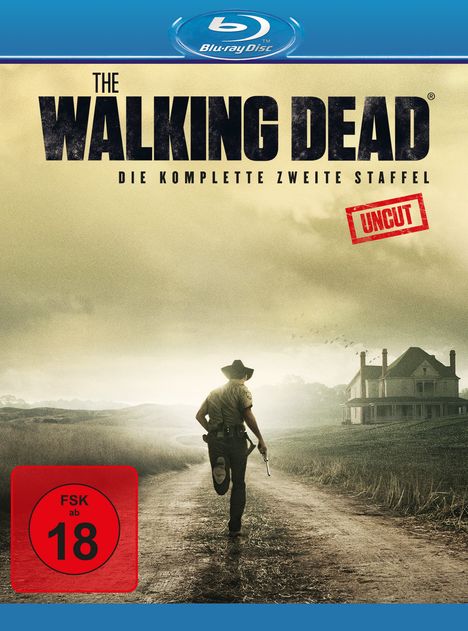 The Walking Dead Staffel 2 (Blu-ray), 4 Blu-ray Discs