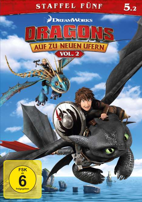 Dragons - Auf zu neuen Ufern Staffel 5 Vol. 2, DVD