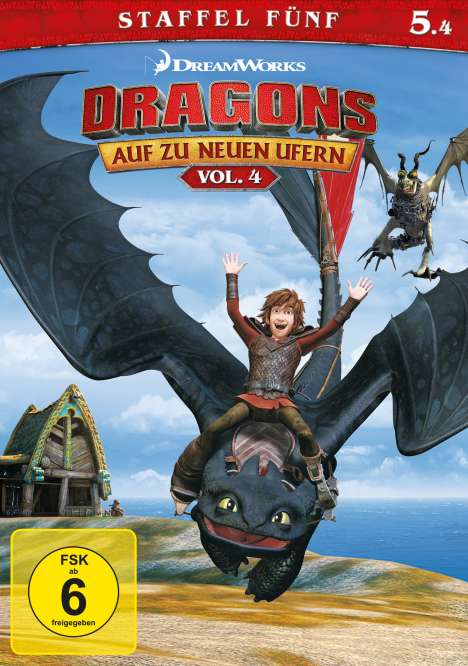 Dragons - Auf zu neuen Ufern Staffel 5 Vol. 4, DVD