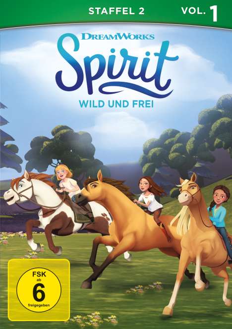 Spirit - Wild und Frei Staffel 2 Vol. 1, DVD