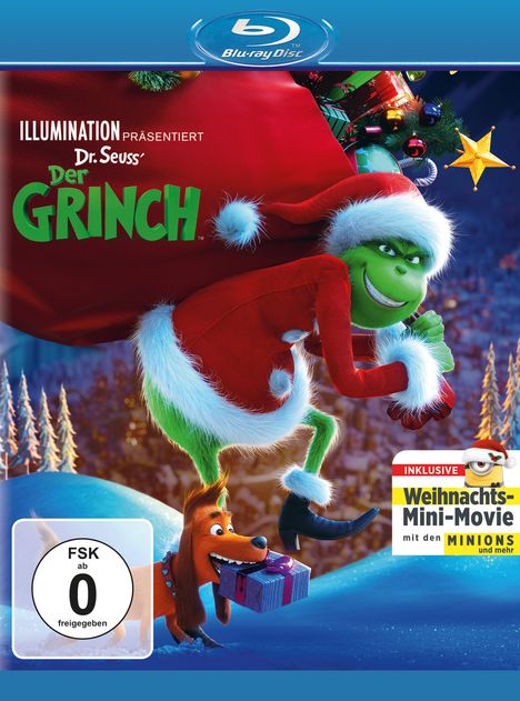 Der Grinch (2018) (Weihnachts-Edition) (Blu-ray), Blu-ray Disc