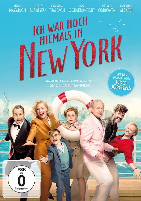 Ich war noch niemals in New York, DVD