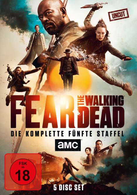 Fear the Walking Dead Staffel 5, 4 DVDs