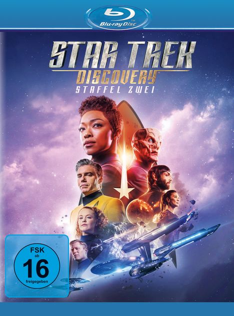 Star Trek Discovery Staffel 2 (Blu-ray), 4 Blu-ray Discs