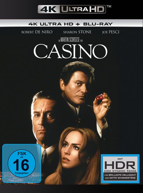 Casino (Ultra HD Blu-ray &amp; Blu-ray), 1 Ultra HD Blu-ray und 1 Blu-ray Disc