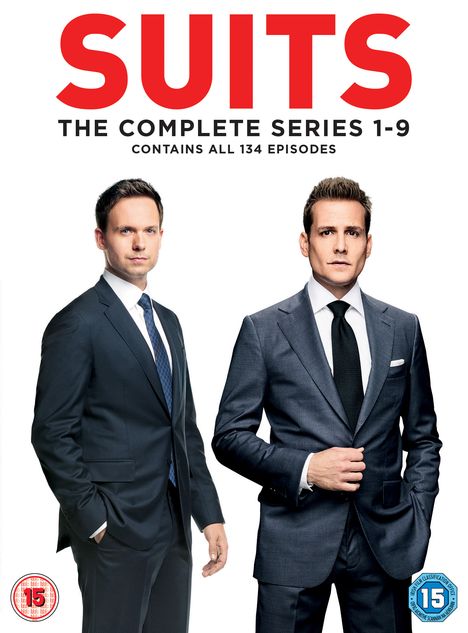 Suits Season 1-9 (UK Import), 35 DVDs