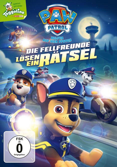 Paw Patrol: Die Fellfreunde lösen ein Rätsel, DVD