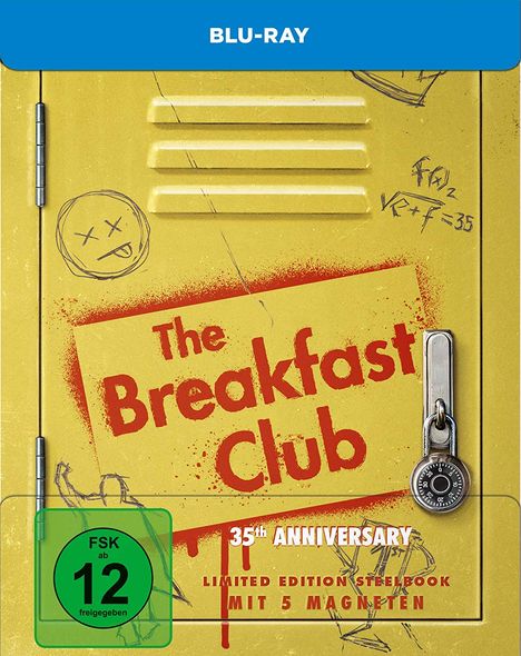 The Breakfast Club (35th Anniversary Edition) (Blu-ray im Steelbook), Blu-ray Disc