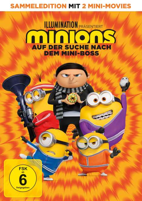 Minions 2 - Auf der Suche nach dem Mini-Boss, DVD