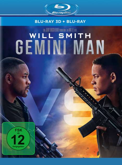 Gemini Man (3D &amp; 2D Blu-ray), 2 Blu-ray Discs