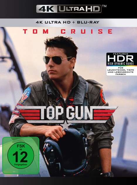 Top Gun (Ultra HD Blu-ray &amp; Blu-ray), 1 Ultra HD Blu-ray und 1 Blu-ray Disc