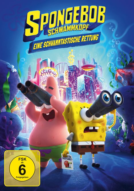 SpongeBob Schwammkopf: Eine schwammtastische Rettung, DVD