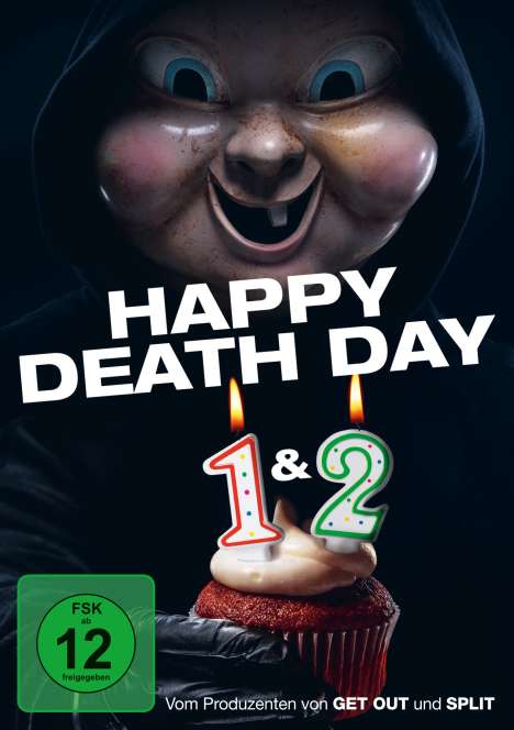 Happy Deathday 1 &amp; 2, 2 DVDs