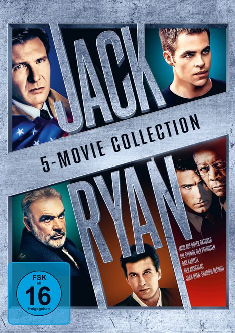 Jack Ryan - 5-Film Collection, 5 DVDs