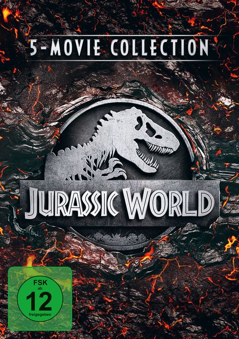 Jurassic World - 5-Movie Collection, 5 DVDs