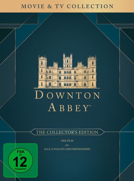 Downton Abbey (Collector's Edition) (Komplette Serie inkl. Film), 27 DVDs