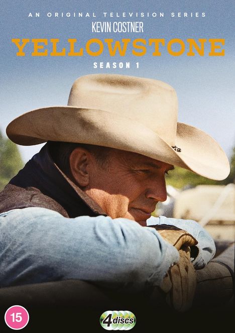 Yellowstone Season 1 (UK Import), 4 DVDs