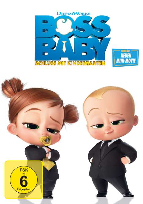 Boss Baby - Schluss mit Kindergarten, DVD