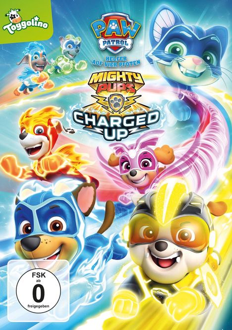 Paw Patrol: Mighty Pups Charged Up!, DVD
