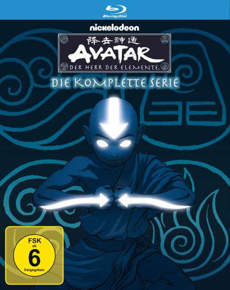 Avatar - Der Herr der Elemente (Komplette Serie) (Blu-ray), 9 Blu-ray Discs