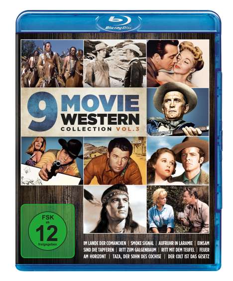 9 Movie Western Collection Vol. 3 (Blu-ray), 3 Blu-ray Discs