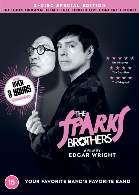The Sparks Brothers (2021) (UK Import), 2 DVDs