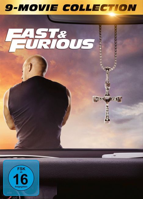 Fast &amp; Furious (9-Movie Collection), 9 DVDs