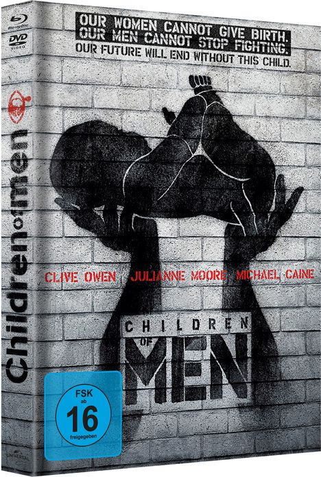Children Of Men (Blu-ray &amp; DVD im Mediabook), 1 Blu-ray Disc und 1 DVD