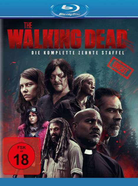 The Walking Dead Staffel 10 (Blu-ray), 6 Blu-ray Discs