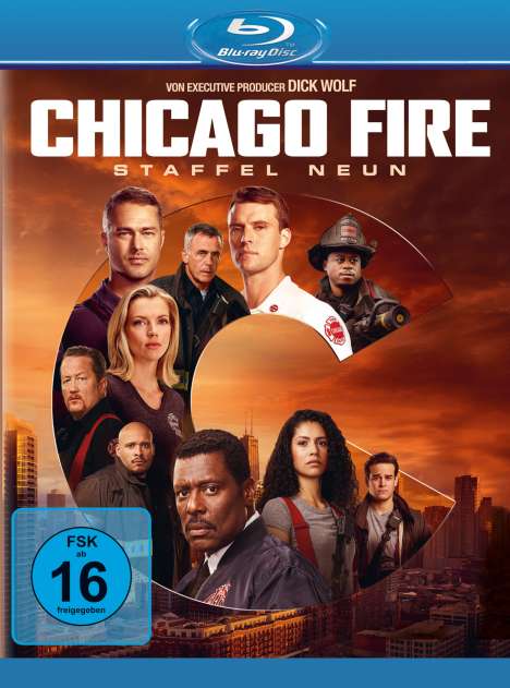 Chicago Fire Staffel 9 (Blu-ray), 4 Blu-ray Discs