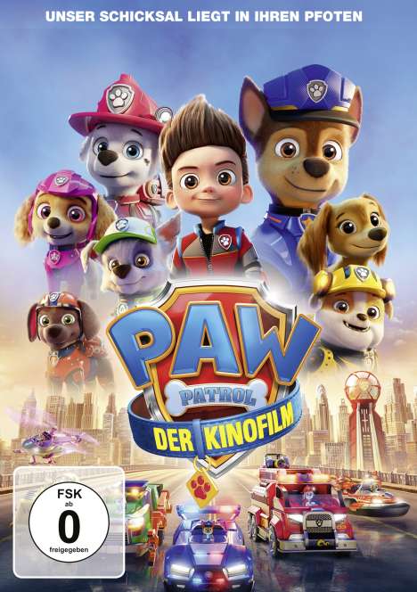 Paw Patrol: Der Kinofilm, DVD