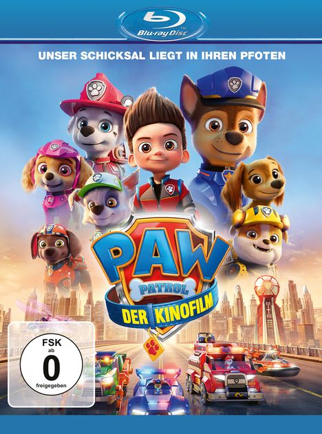 Paw Patrol: Der Kinofilm (Blu-ray), Blu-ray Disc