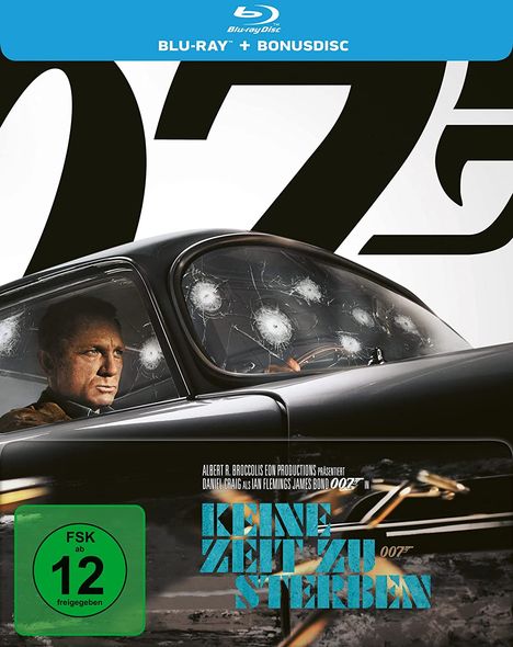 James Bond: Keine Zeit zu sterben (Blu-ray im Steelbook), 2 Blu-ray Discs