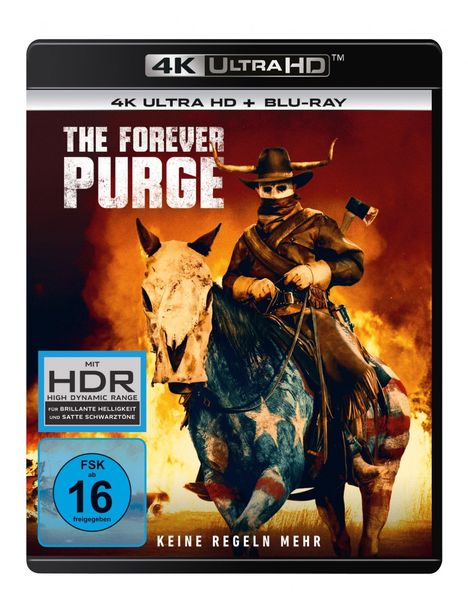 The Forever Purge (Ultra HD Blu-ray &amp; Blu-ray), 1 Ultra HD Blu-ray und 1 Blu-ray Disc