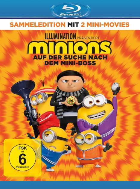 Minions 2 - Auf der Suche nach dem Mini-Boss (Blu-ray), Blu-ray Disc