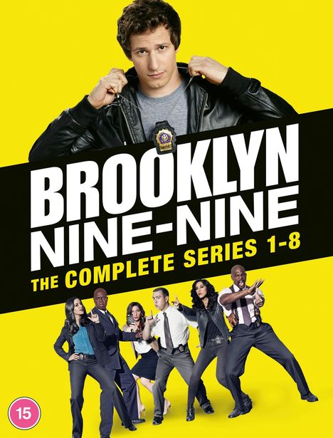 Brooklyn Nine-Nine Season 1-8 (UK Import), 23 DVDs