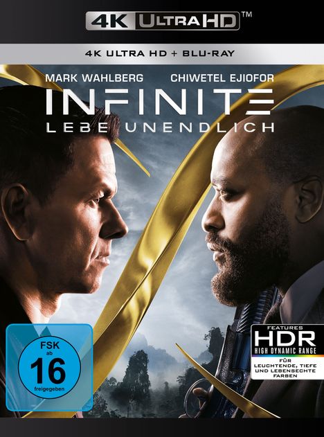 Infinite - Lebe Unendlich (Ultra HD Blu-ray &amp; Blu-ray), 1 Ultra HD Blu-ray und 1 Blu-ray Disc